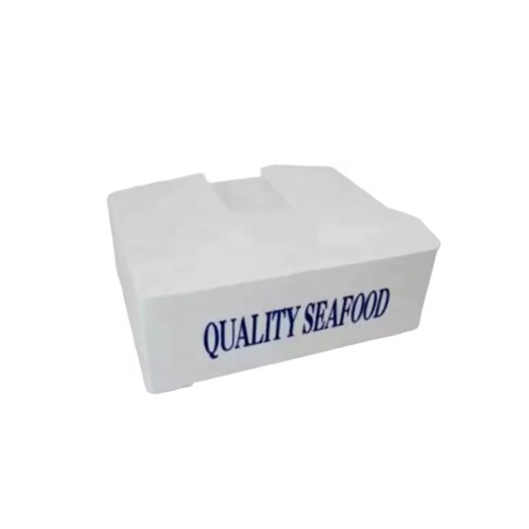 Corrugated Fish Boxs Seafood Box Fruit Box for Boats Reusable Foldable Pp Factory Custom PP Plastic Agriculture Graphic Design