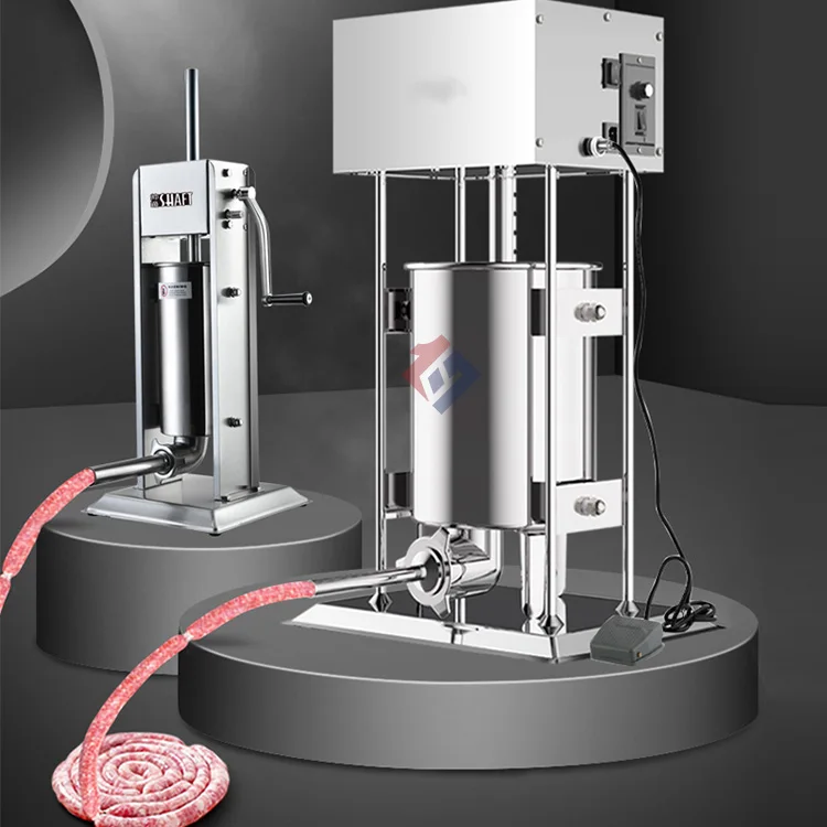 Hydraulic automatic vacuum sausage filler stuffer machine filling sausage