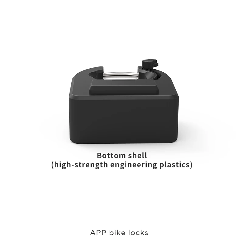 Sharing Remote Control Bike Lock Tracking GPRS GSM Smart wireless Horseshoe Bicycle Lock