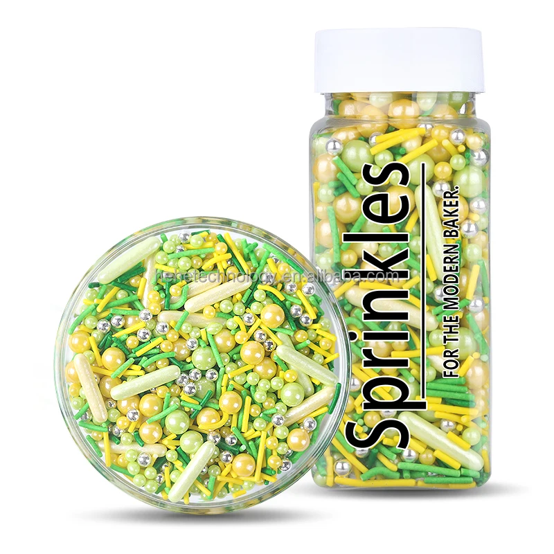 Easter Silver Beads Edible Sprinkles Cake Decoration Cake Shop Baking Decorate Candy Sprinkles for Festive & Party Supplies