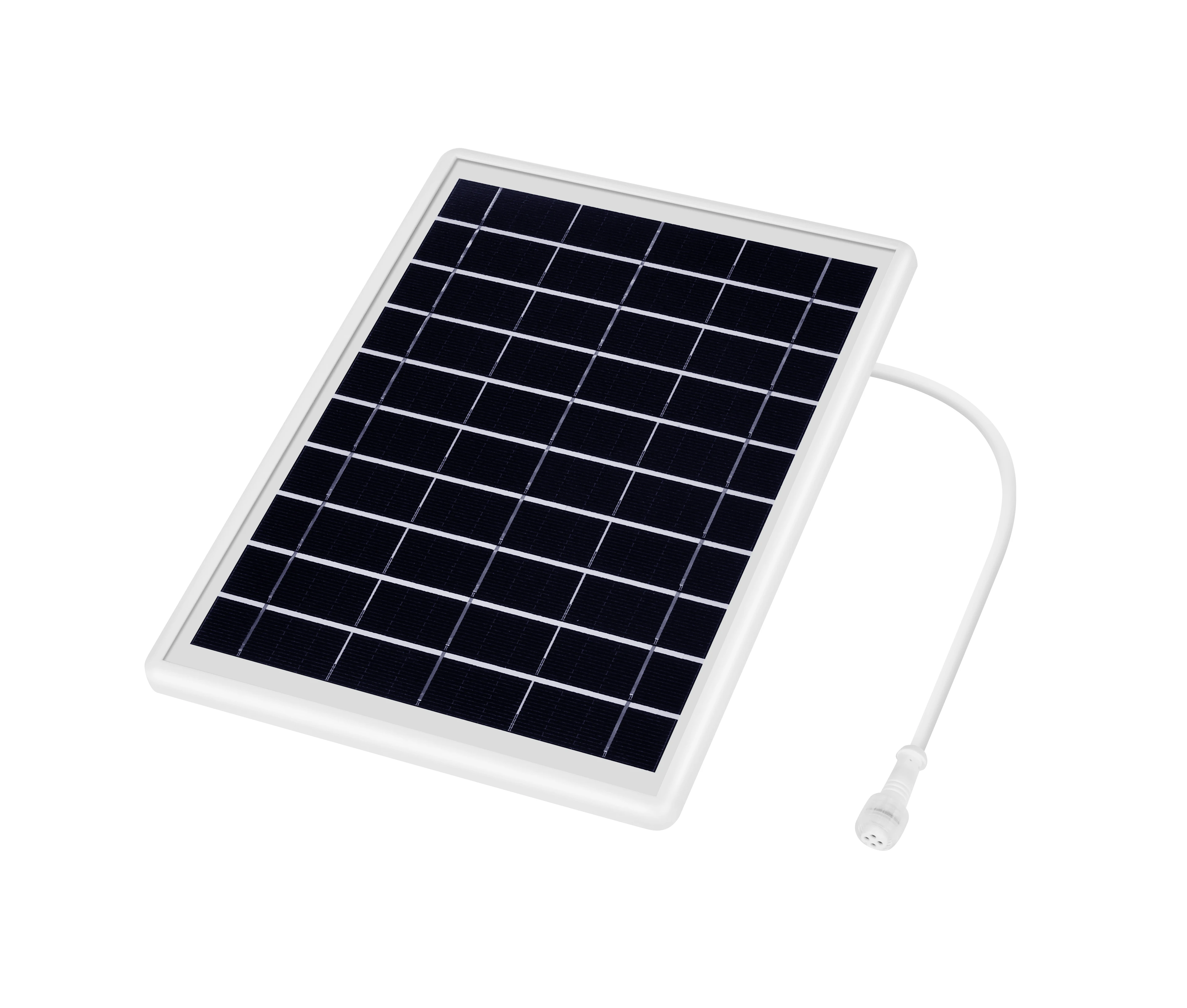 3W Solar panels battery  compartment