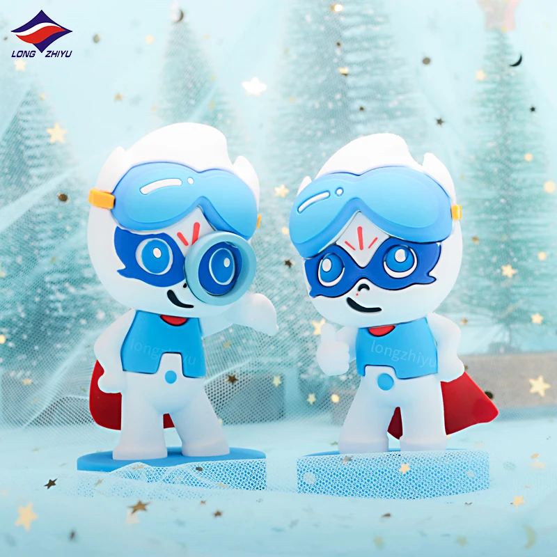 Longzhiyu 15 Years Factory Anime Cartoon Figurine Toys Custom Soft PVC Figure Miniature Toys