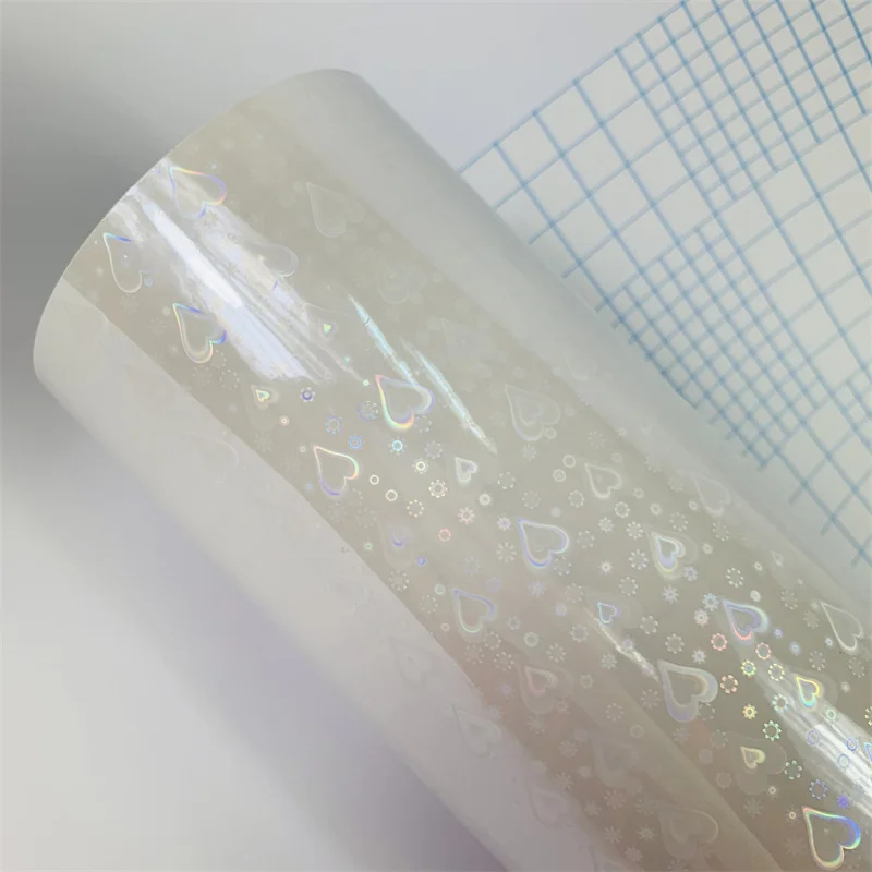 BOPP A4 Hologram Laser Thermal Lamination Film PET Holographic Sheets Laser Cold Lamination Film