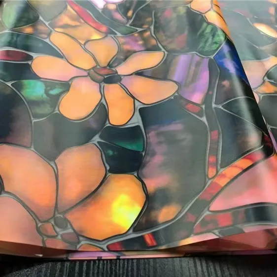 Privacy protection window film static cling nice color effect solar protection glass film 45/60/90/120cm width can choice