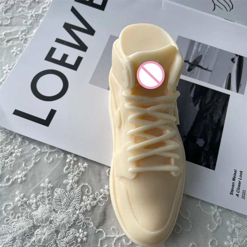 Large shoe candle mold