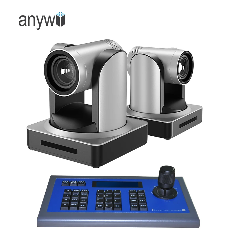 Anywii ptz conference camera system auto tracking camera conference sdi joystick controller video conference camera