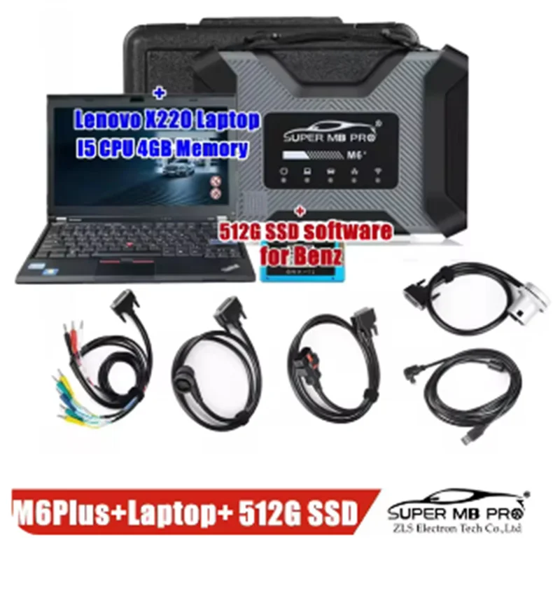 Super MB Pro M6plus M6 plus Full Version for B-e-n-z Car Truck Diagnosis Tool with V2024.7 software