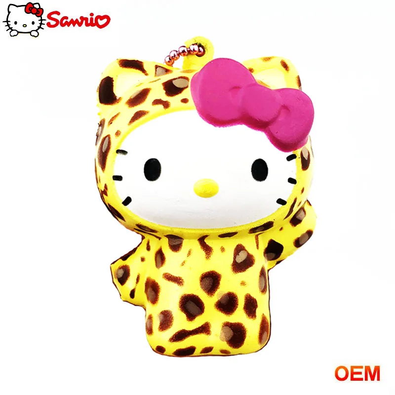 
Wholesale sanrio PU squeeze foam soft stress relief cat animal squishies mini squishy toys. 