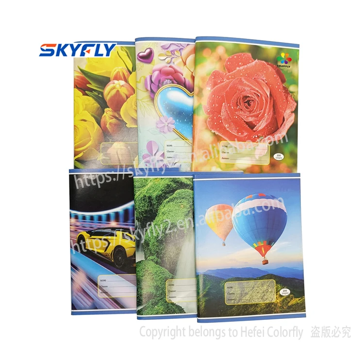 Cheap price 17*22 customized print book bulk school notebooks wholesale High quality Africa A5 exercise notebook for students