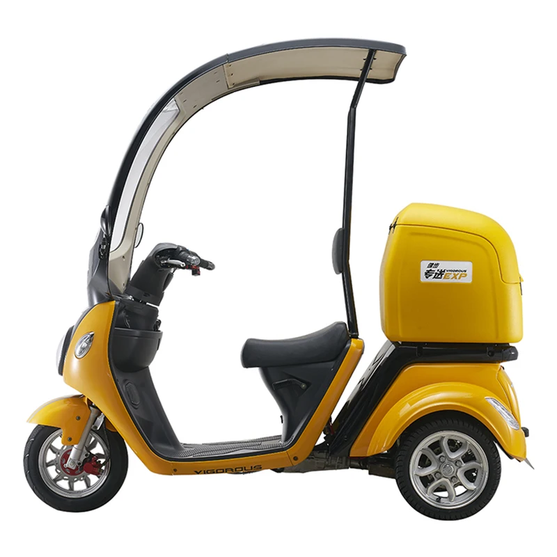 A30 60V Electric Mobility Scooter 3 Wheel Electric Delivery Scooter with Lithium Battery