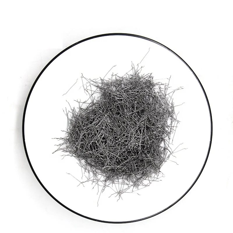 Concrete Steel Fiber with Top Quality Over 1200 Mpa, and Micro Copper Steel Fiber for UHPC Ultra High Performance Concrete