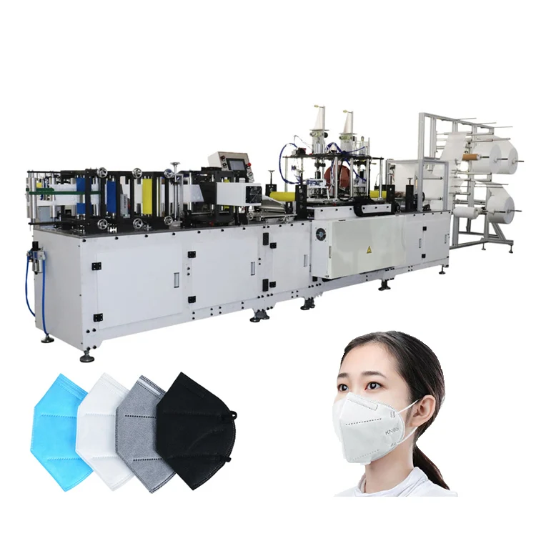 Full Automatic Ultrasonic Fold Mask Machine Could Make Kn95 Large Quantity