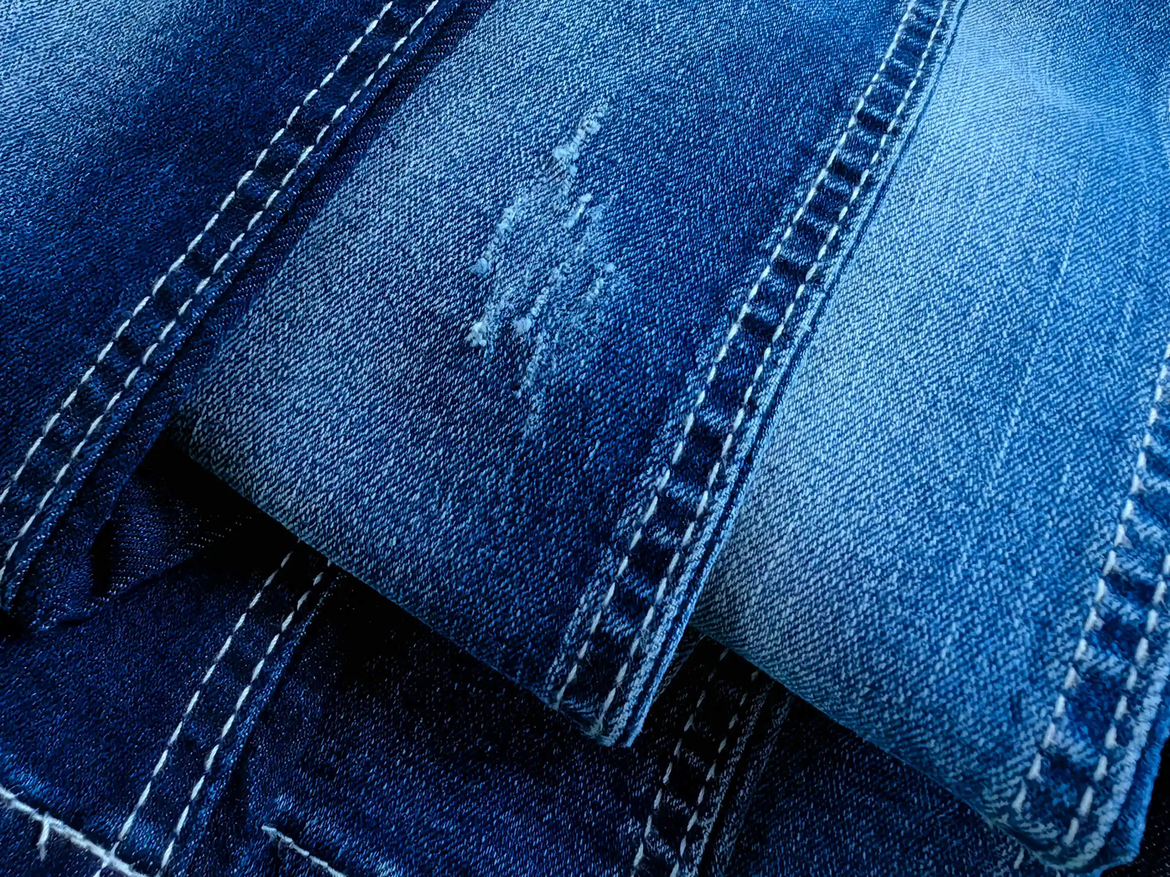 2800 Lyocell good quality 10oz Stretch cotton denim fabric for jeans