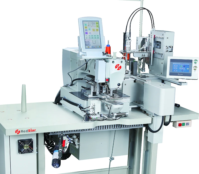 Pants label automatic sewing machine