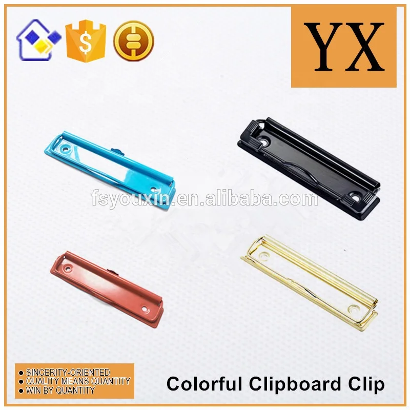 
Non rusting 70mm iron flat clipboard clip for file 
