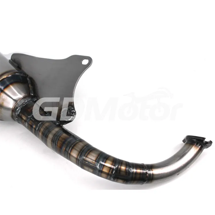 Odm мотоциклетный глушитель gy6 выхлопная система гоночного мотоцикла