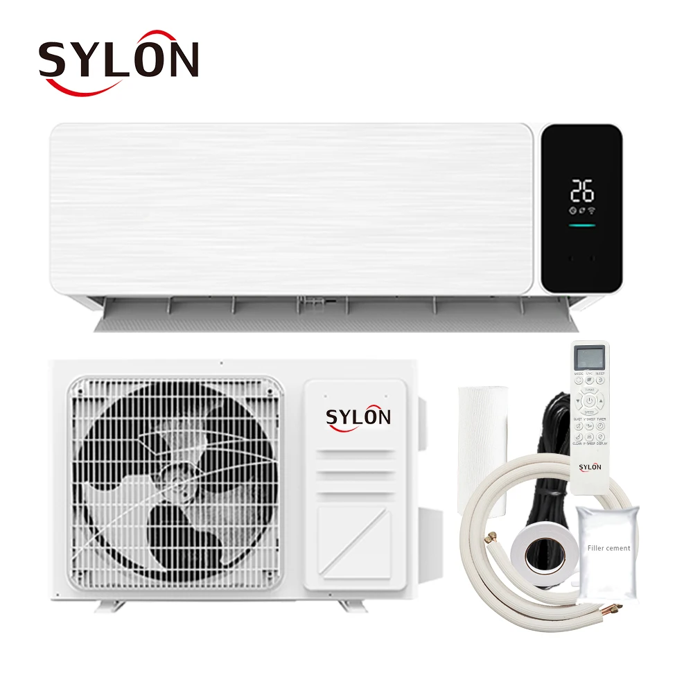 New series wall split unit inverter 18000btu 1.5tons 2hp smart electric air conditioner for household room 110v-120v 220-240v