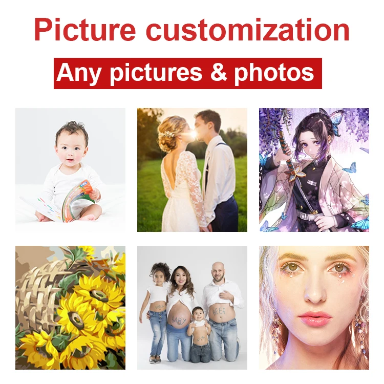 
Hot selling cheap nude couple painting DIY by numbers decoration factory direct sale preferential wholesale price 