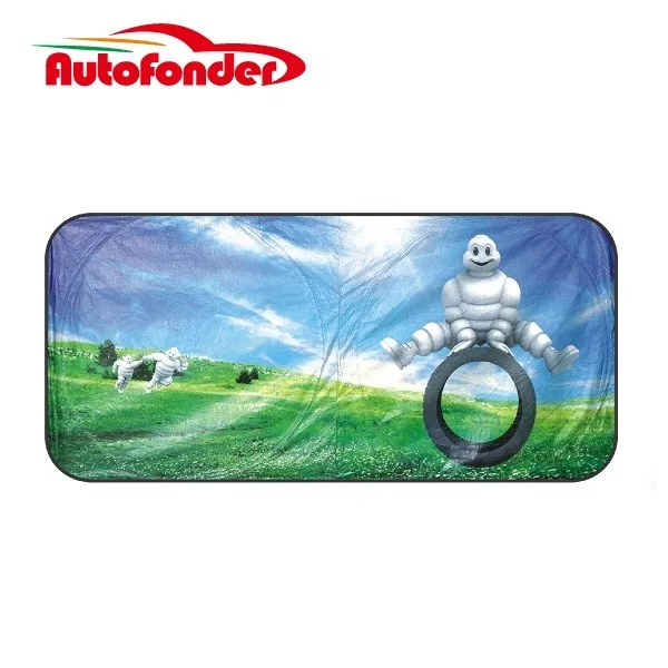 Top Selling Advertising Sunshade Silk-screen Printing Car Sun Shade