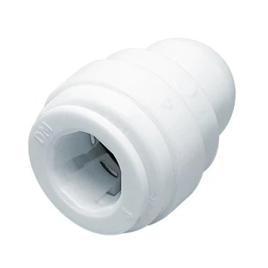 Liyuanpure Tube End Stop tube water purifier connector,1/4 5/16 3/8 1/2 5/8 7/8 inch push to connect fitting.