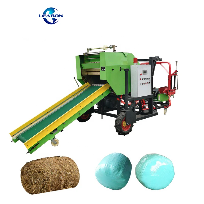 Farm Feed Application Mini Silage Baler 50-70 Bales/H Hay Round Baler Machine