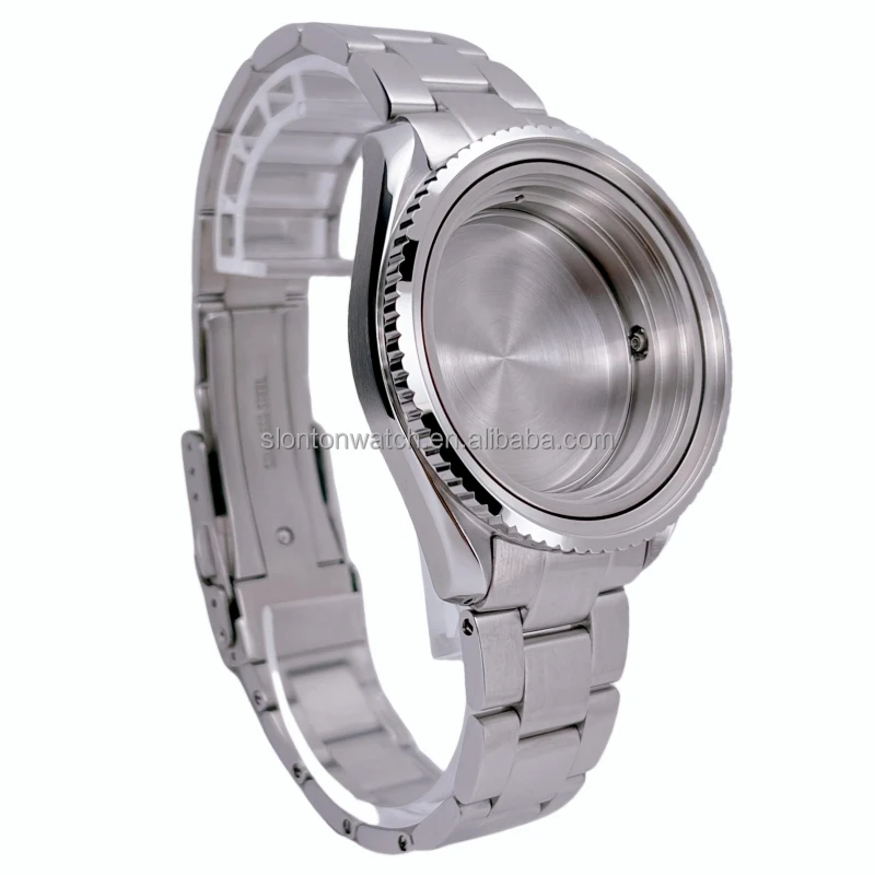 Slonton watch top quality 316L stainless steel custom watch case for miyota 9015