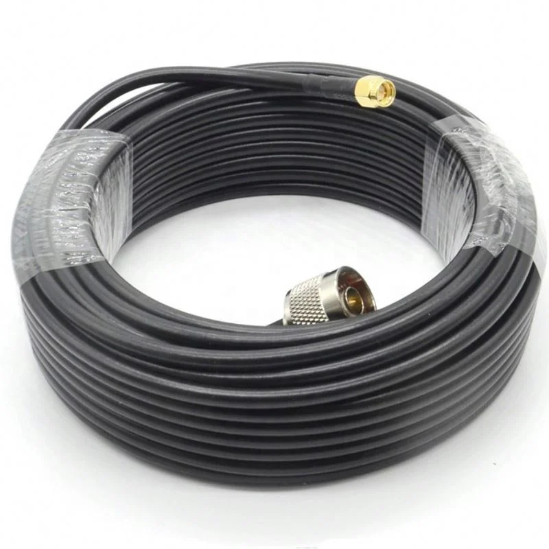 Лучшее качество 50ohm Lmr 400 Lmr-400 низкие потери коаксиальный кабельный барабан Caple всенаправленная антенна кабель Kablo 100m 50 футов 30 м