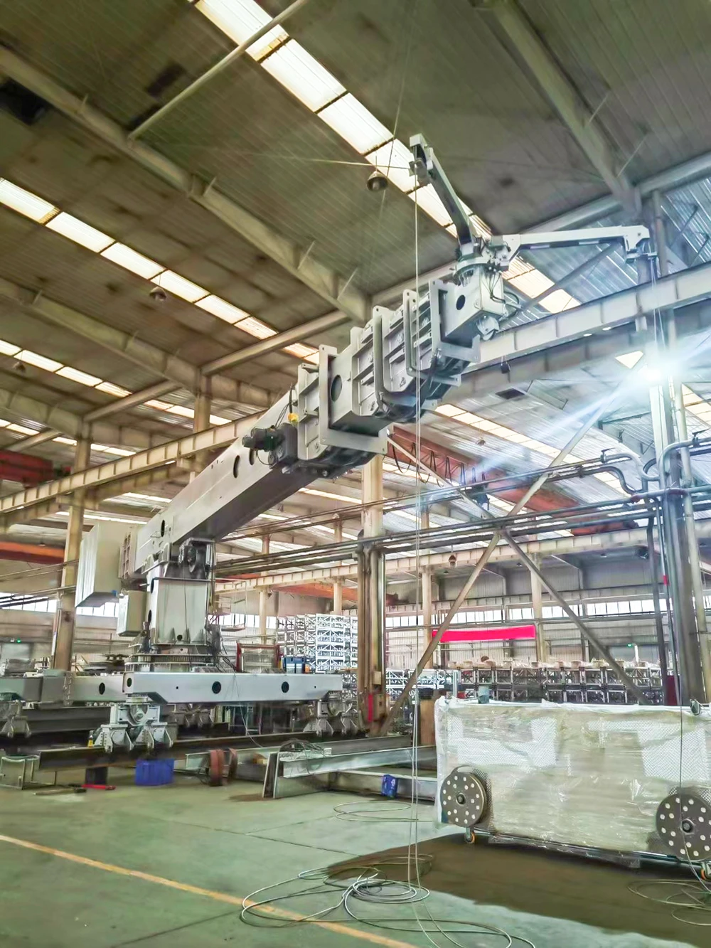 ZK BMU building maintenance unit for highrise building window cleaning lift cleaning machine China factory