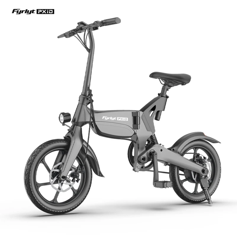  250W дисковый тормоз складной электрический велосипед 16 дюймов одно место мини фара для электровелосипеда в 25 км/ч Электрический
