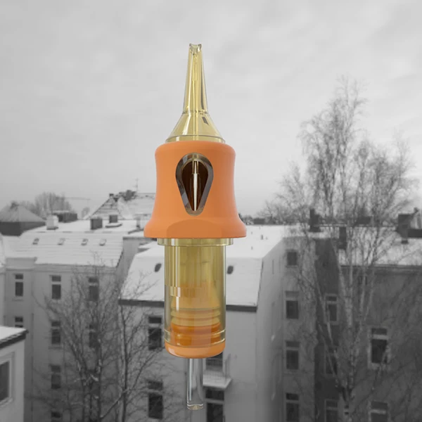 Factory hot selling Permanent 3RS RM M1 RL disposable tattoo cartridge needle with membrane E. O. Gas