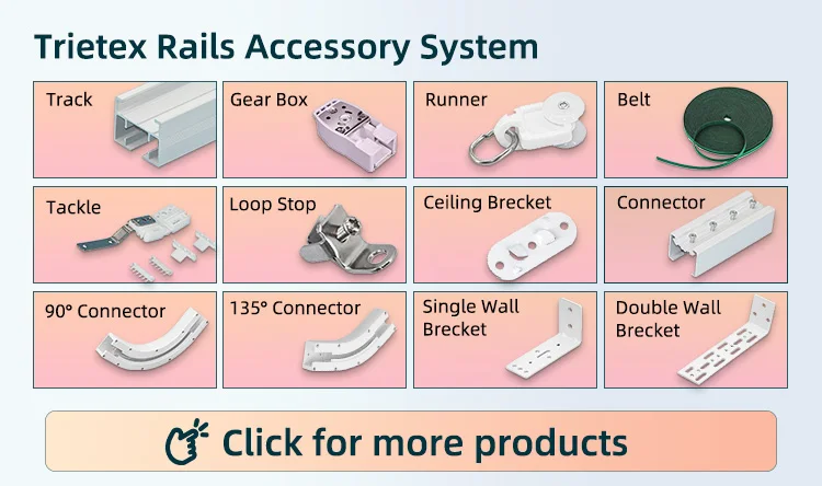DT82TV/NA-1.2/14 2024 wired 485 wholesale Smart Home Electric Motorized Curtain Motor opener