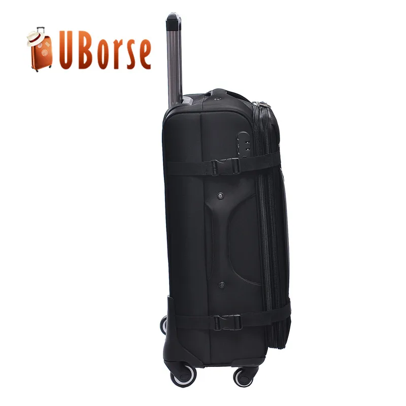 
20' 24' 28' 32' 4 pcs oxford travel suitcase soft trolley bag luggage set 