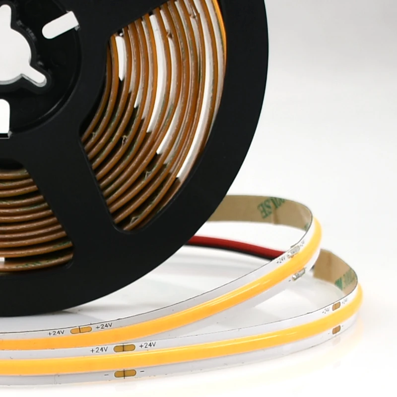 New Dam Type COB LED Tape Accent Lighting Single Color 12 24V 420leds COB LED Strip for Indoor Outdoor