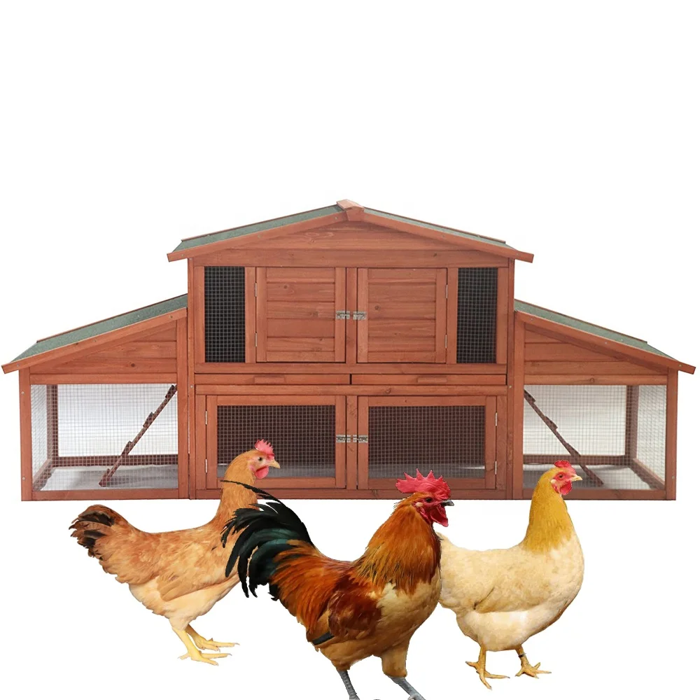 Jaalex, лидер продаж, деревянная уличная клетка для утки, кролика, курятника с коробкой для яиц