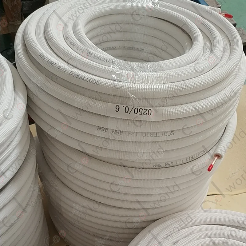COOLWORLD Insulation Copper pipe Flexible tube for Air Conditioning