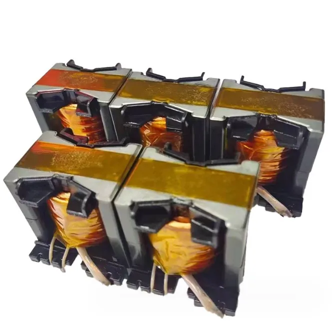 Factory customize PQ4040 150W high frequency car power source flyback transformer