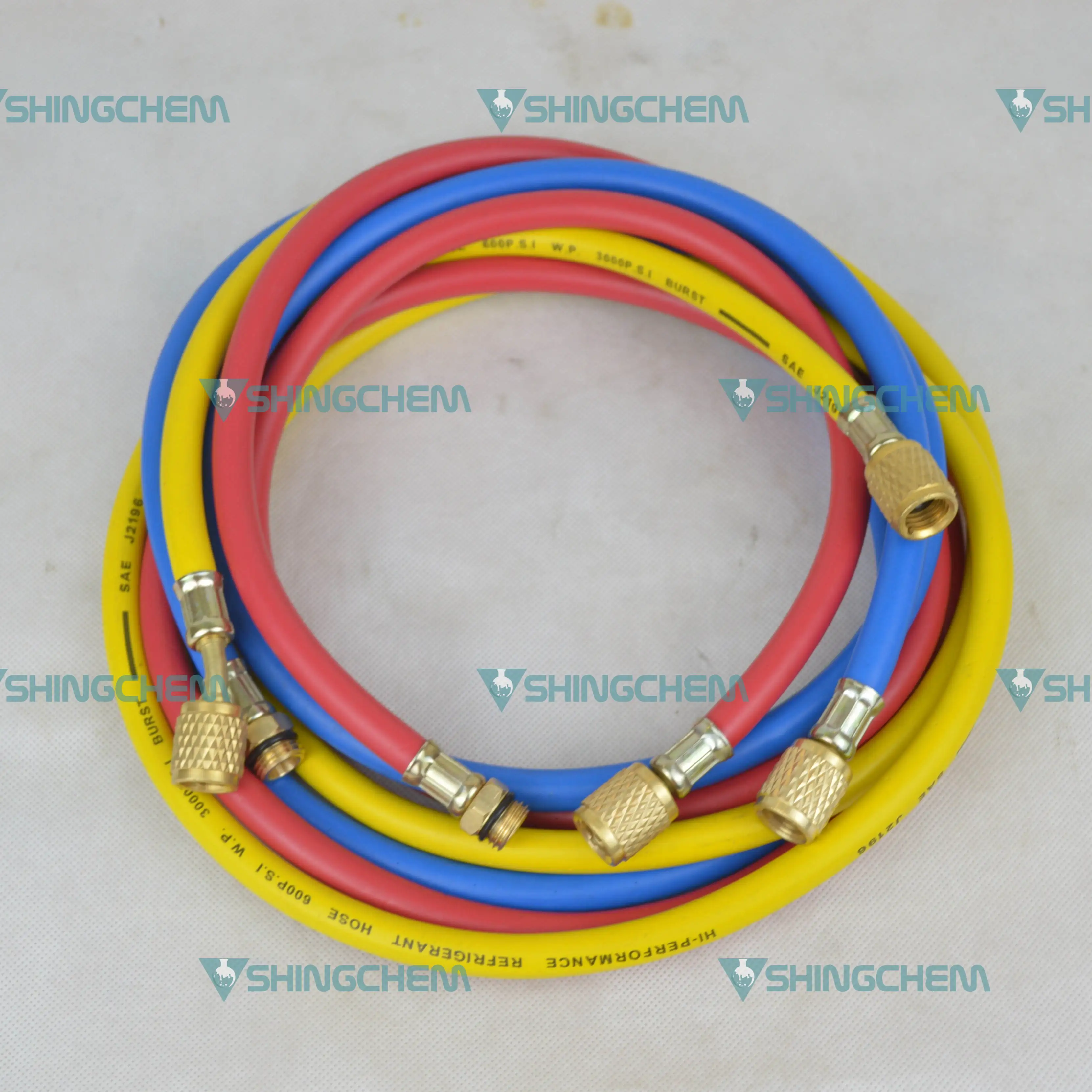 Freon заряжающий шланг газ хладагента используемый для r134a r22 r410a по низкой цене