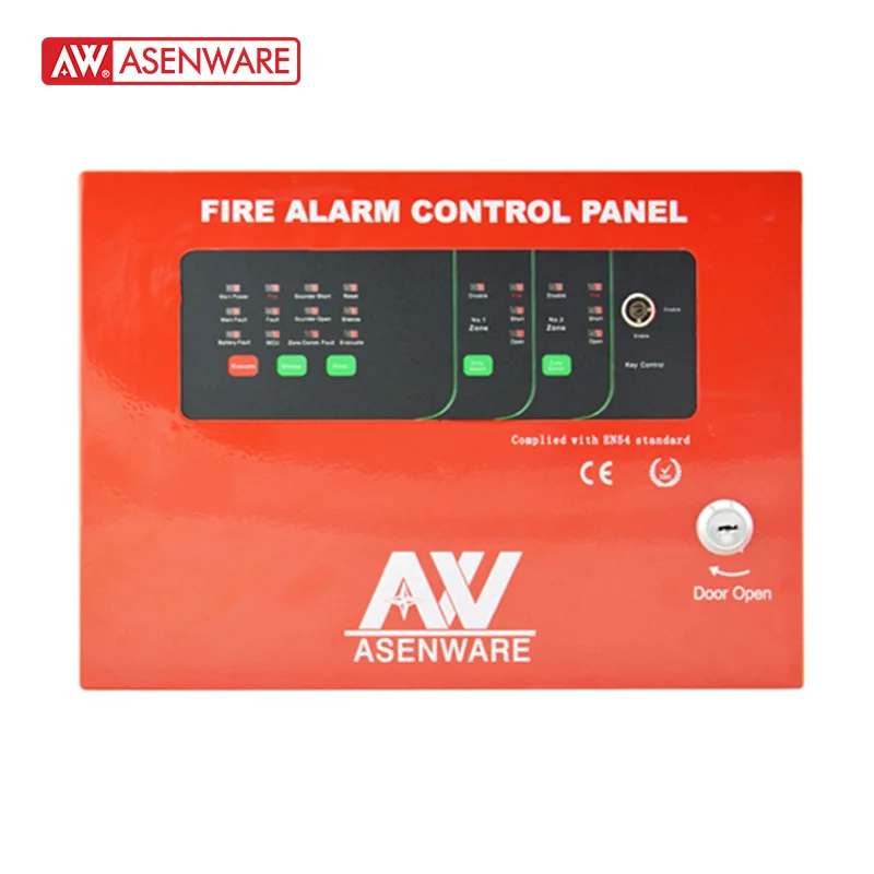 Conventional fire alarm control panel 1 zone for hotel Chinese manufacture