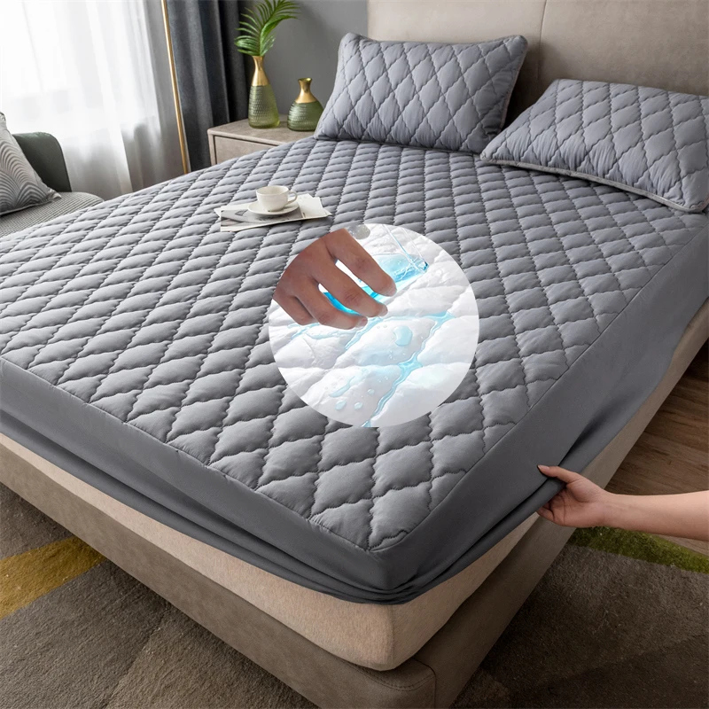 Новый водонепроницаемый наматрасник складной тканевый чехол для матраса Набор Простыней