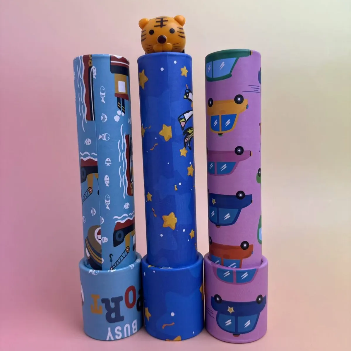 Classic Kaleidoscopes Educational Toys Return Gift Paper Tumble Tube Prism Gift Toy Plastic Paper Kaleidoscope for Kids