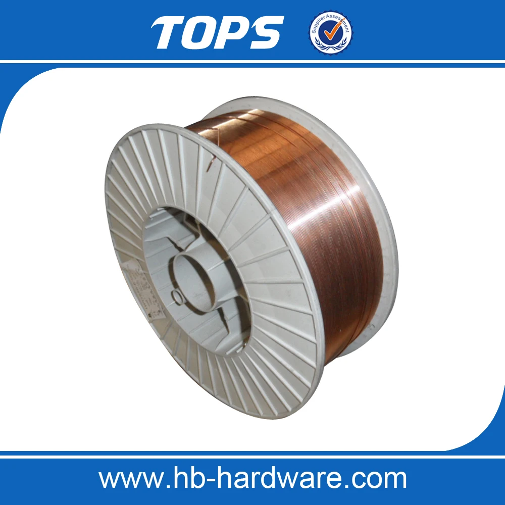 Golden Supplier Mig CO2 er70s-6 rods Copper Coated  Welding Wire