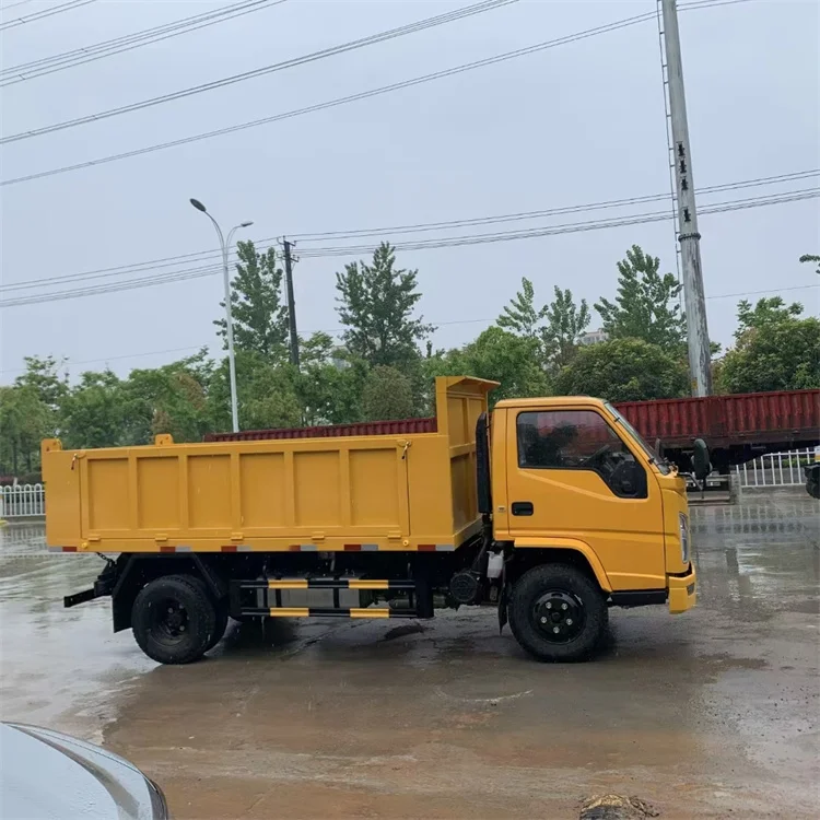 JAC Shunda Rear Loader Dump Garbage Truck Construction Farm Restaurant Industries Core Components Engine Gearbox Recycling Type