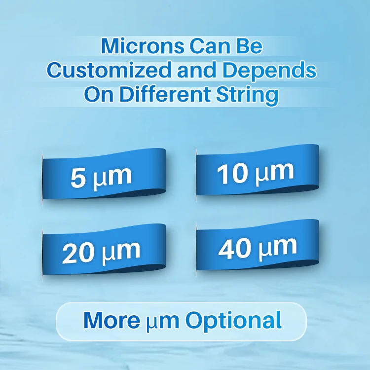 20 x 2.5 Inch Compatible 01-230 PD-5-20 AP110-2C P5-20 CFS124-C20 String Wound PP Water Filter Replacement