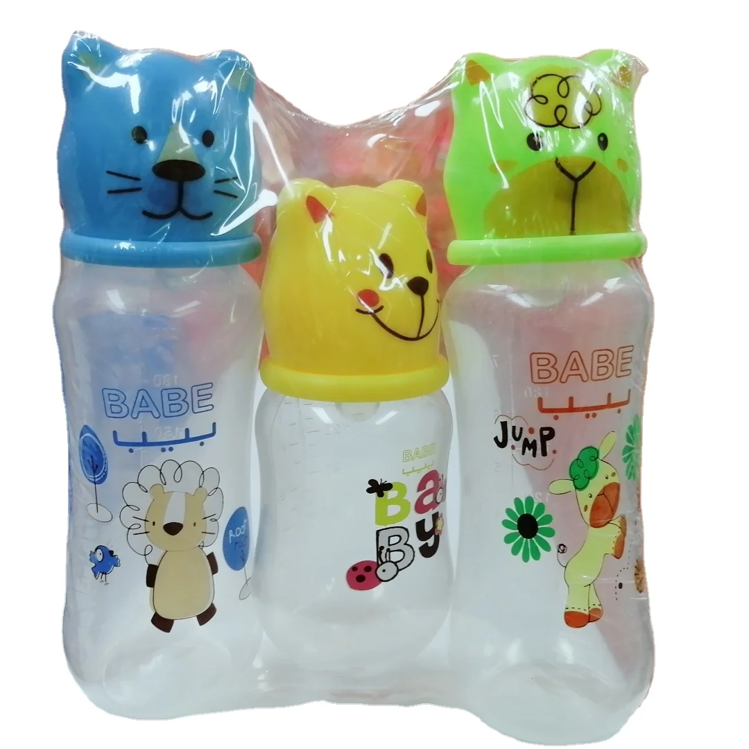 Wholesale PP animal shape 100% BPA Free Baby Feeding Bottle for Babies