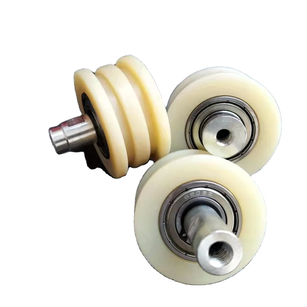 Factory Custom Non-standard big Plastic roller Wheel Nylon Pulley roller