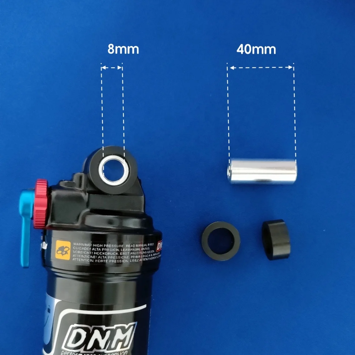 8*40mm shock abosober bushing washer for DNM shocks/Doodlebike