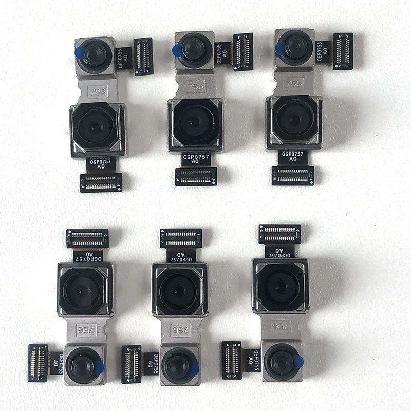 Original For Xiaomi Redmi Note 5 Pro Rear Back Big Camera Module Flex Cable For Redmi Note 5 Front Small Camera Replacement