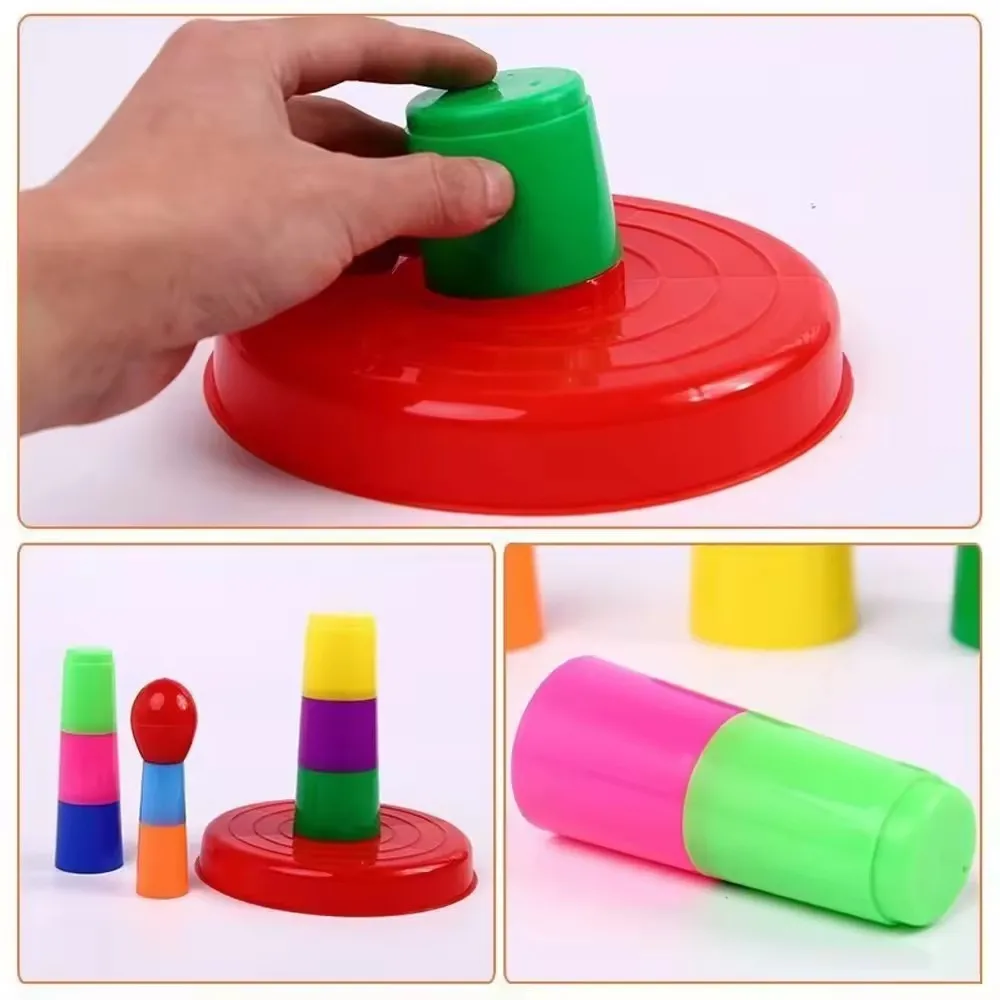 Children Ring Toss Toys Parent-child Interaction Indoor and Outdoor Puzzle Ring Kindergarten Competition Game Booth Halloween