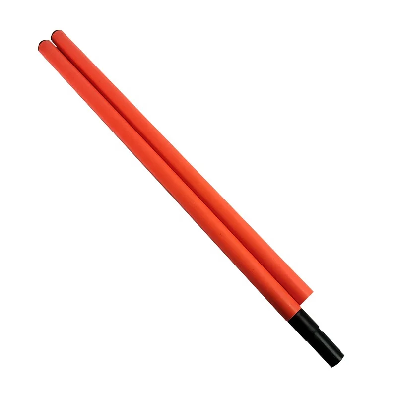 Football training pole Coaching stick agility training poles coaching training sticks agility slalom pole