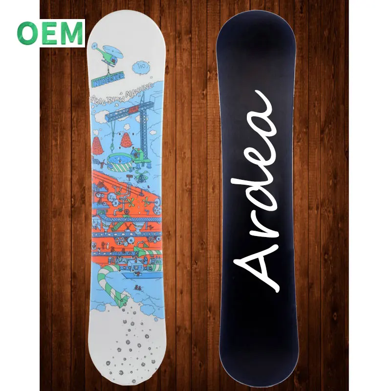
New Design Cheap Racing Professional Gift Custom Sandwich Snowboard 